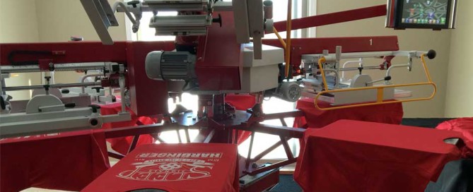 Automatic Screen Printing Press